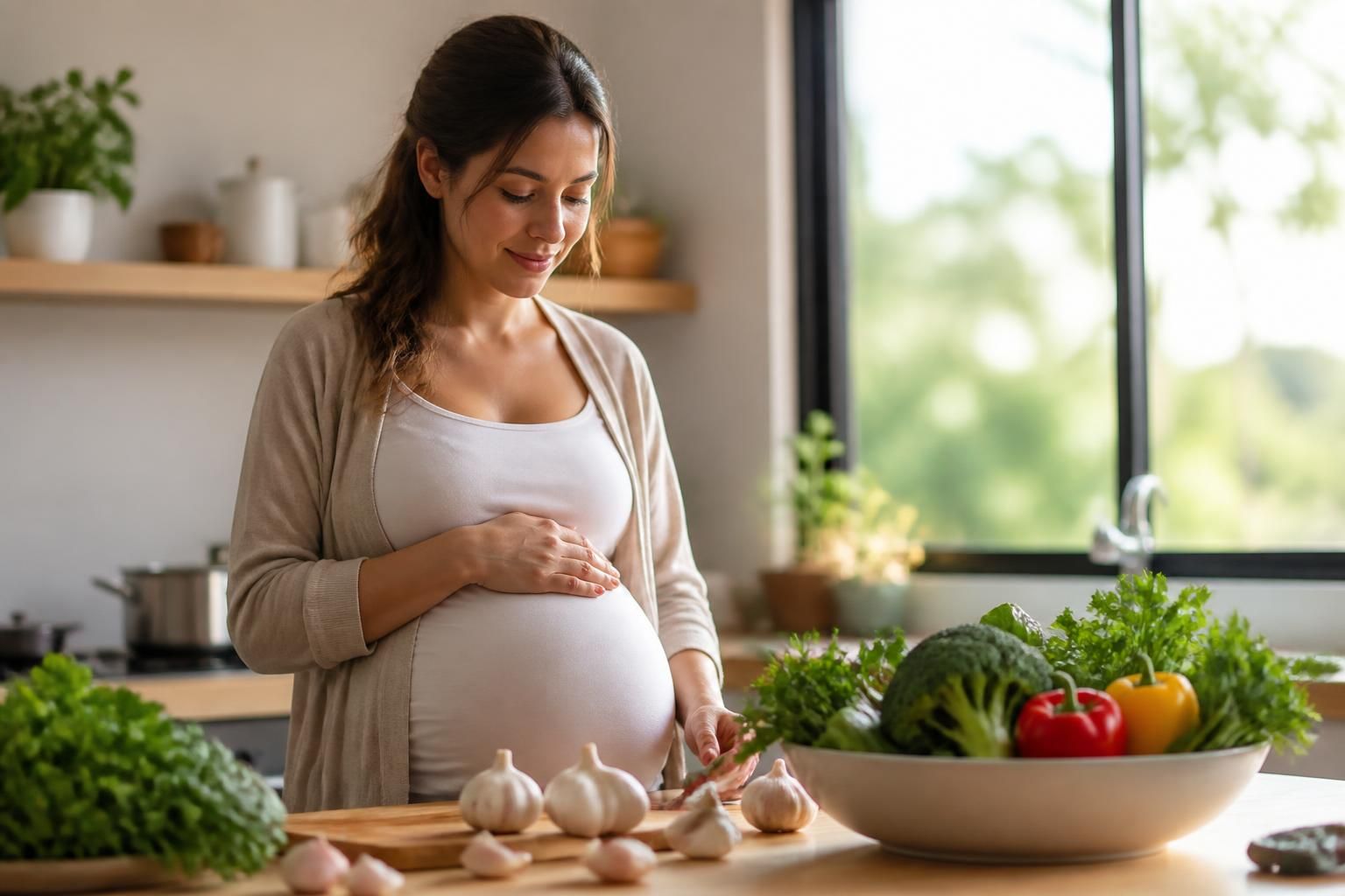 découvrez les bienfaits de l'ail pendant la grossesse ainsi que les précautions à prendre pour assurer la santé de la future maman et du bébé.