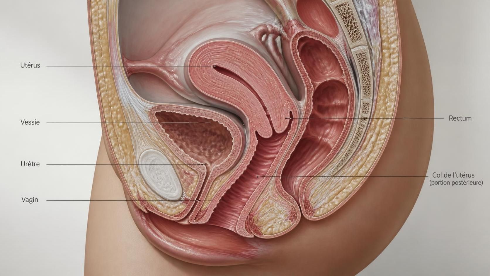 explorez une description détaillée du col postérieur, couvrant son anatomie précise et ses fonctions essentielles pour une meilleure compréhension.