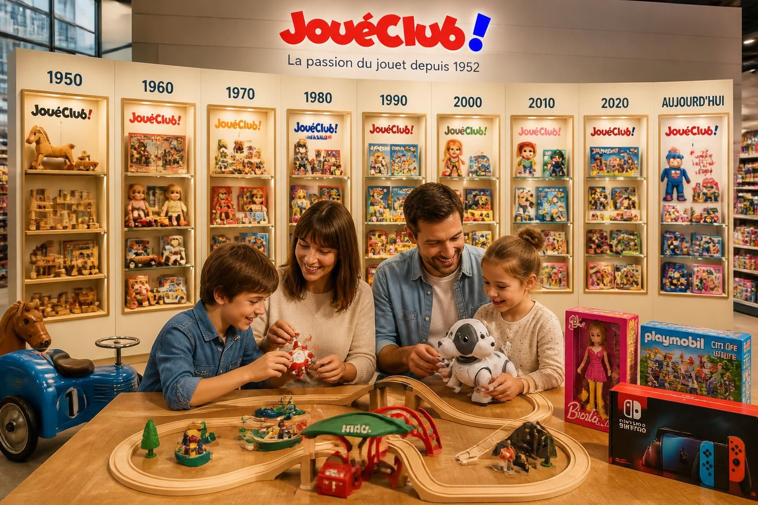 découvrez l'histoire et l'évolution de jouéclub, un leader incontournable du jouet en france, offrant des moments de bonheur aux enfants depuis des générations.