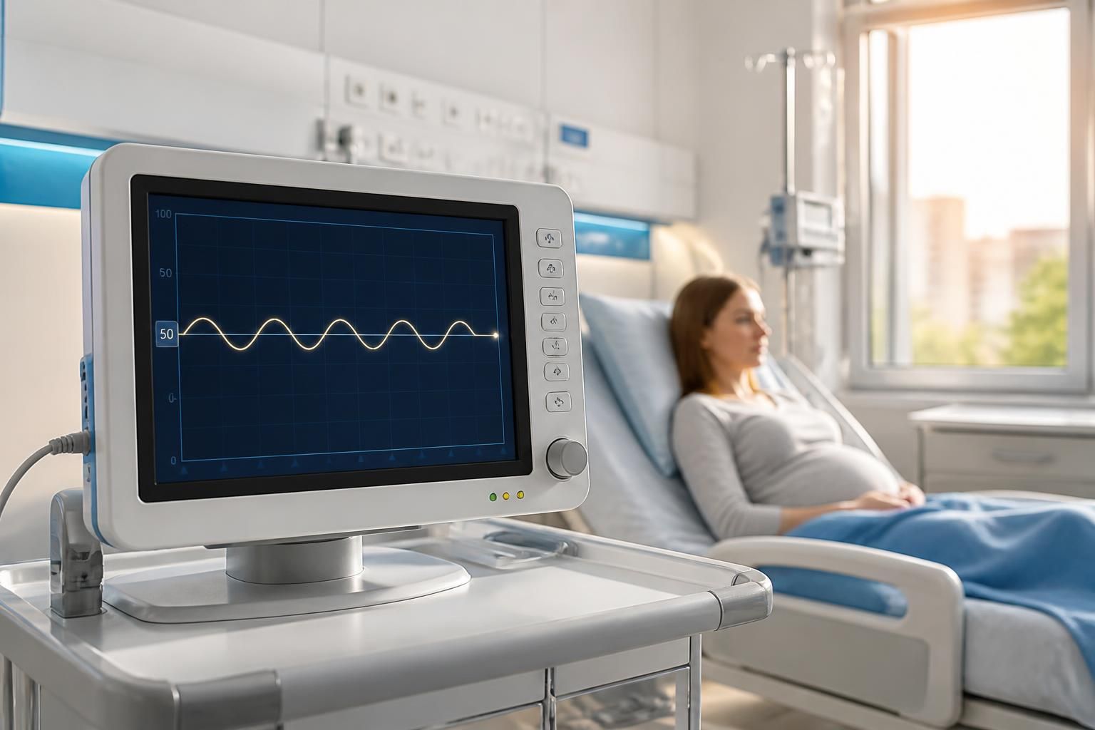 suivez efficacement la surveillance des contractions utérines avec un degré de précision de 50 %, pour une gestion optimale de la grossesse et de l'accouchement.