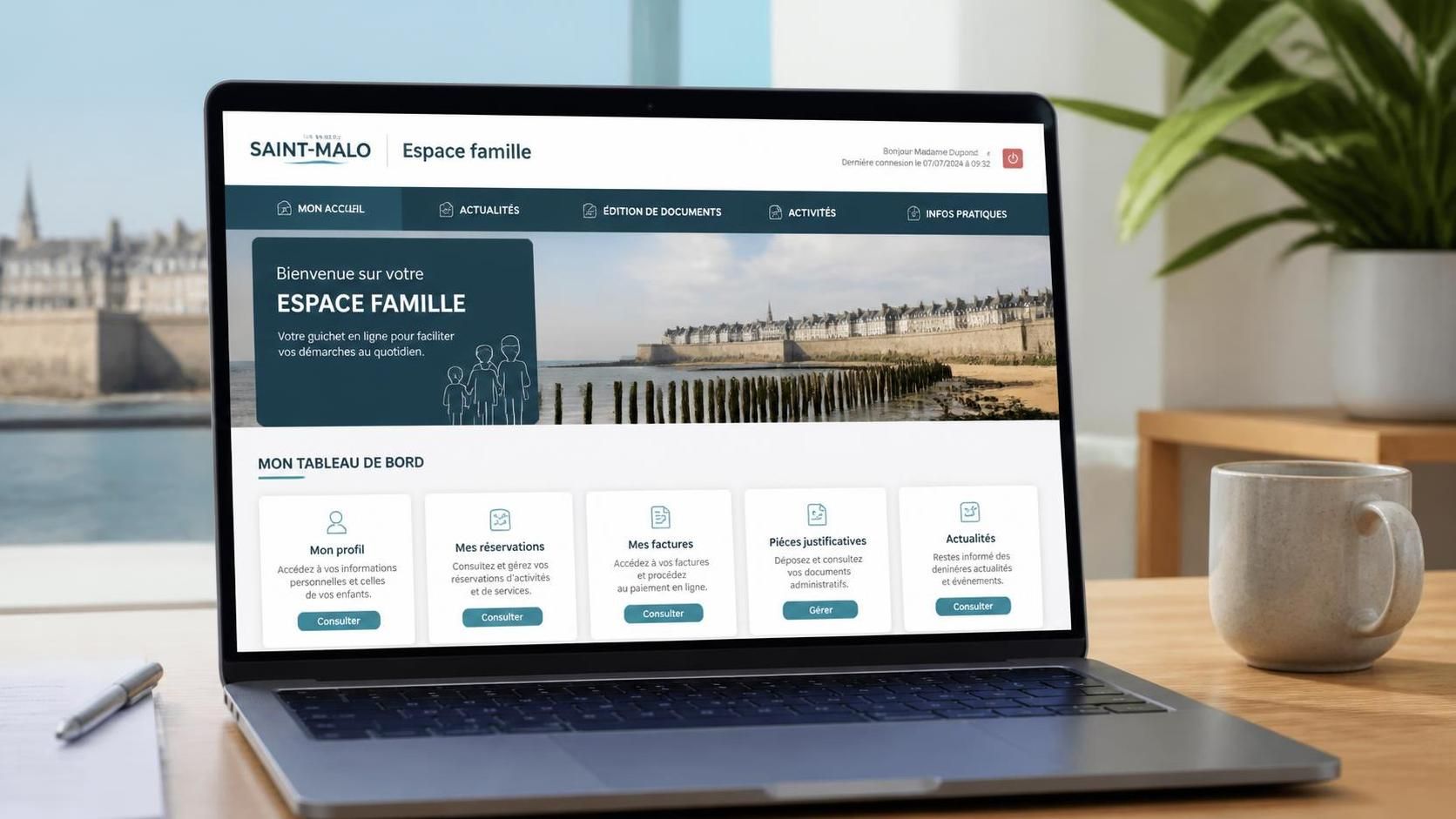 découvrez le guide pratique de l'espace famille de saint-malo pour un accès rapide et simplifié à tous vos services familiaux en ligne.