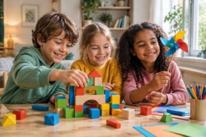 Activités ludiques et éducatives à faire en trio pour divertir et épanouir les enfants